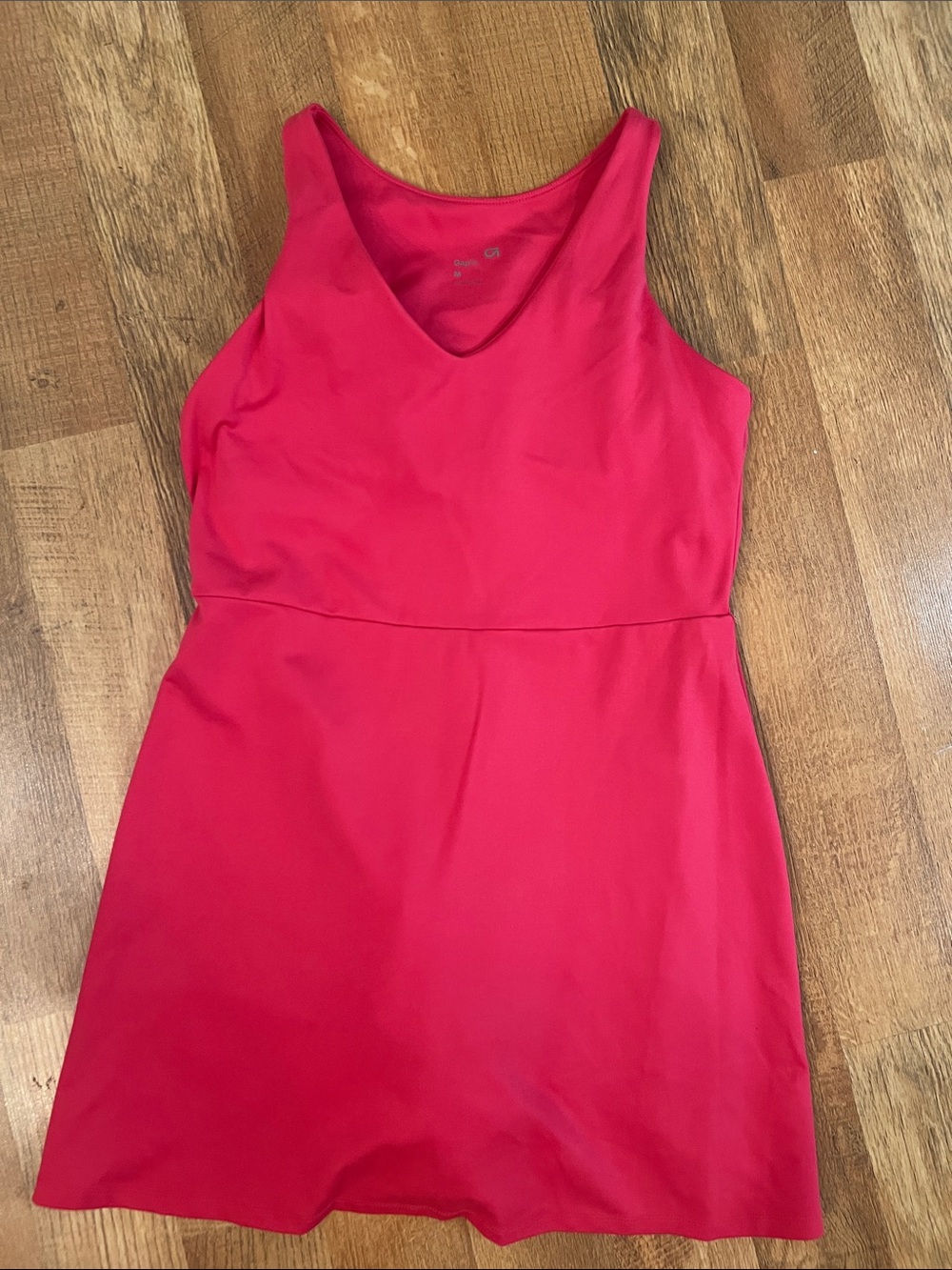 GAP Pink V-Neck Sleeveless Dress